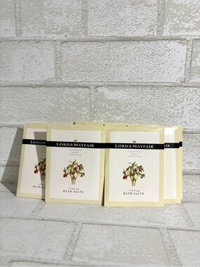 Vintage 80s Lord & Mayfair Relaxing Bath Salts - Single Use Sachets (Set of 11)
